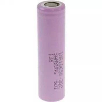 Batería Li-Ion 18650 recargable Samsung INR18650 30Q 3000mAh 3,6V Flat-Top
