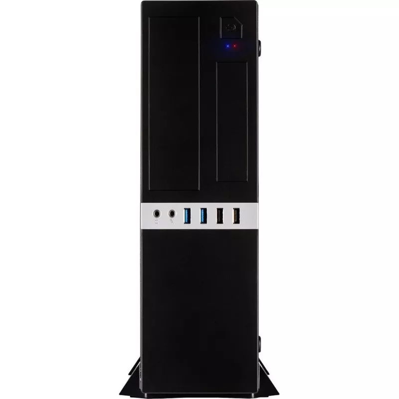 Inter-Tech IT-503 - SFF - Mini-ATX - sin fuente de alimentación (TFX12V) - negro mate - USB/audio (88881270)