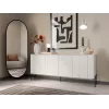 Cómoda VERA 190x40x80 blanco mate