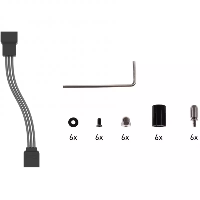 Depósito plano Alphacool Core Flat Reservoir 360, D5/VPP - derecho