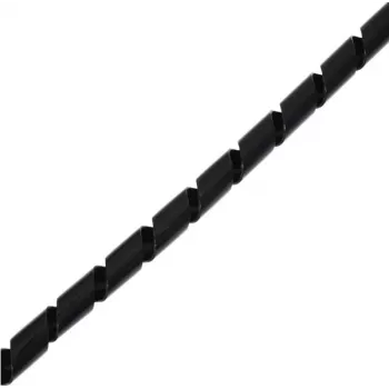helos Espiral protectora para cables, 6-60 mm, 10 m, negro