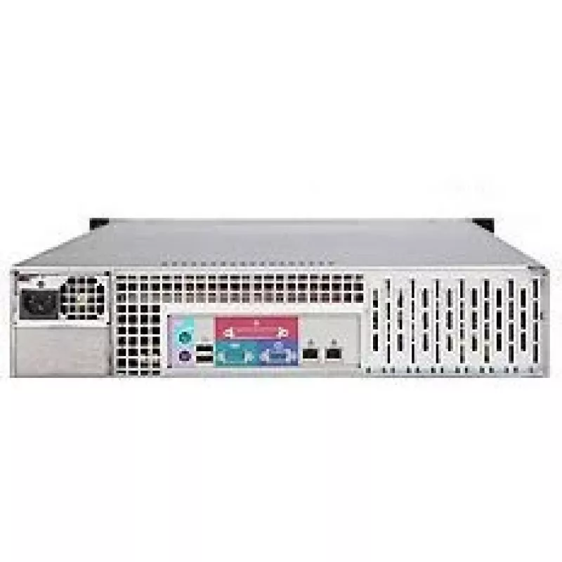 Super Micro Supermicro SC825 TQC-600LPB - Montaje en rack 2U - E-ATX - SATA/SAS - Hot-Swap 600 W - Negro (CSE-825TQC-600LPB)