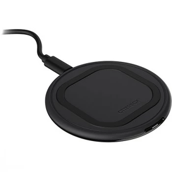 Base de carga inalámbrica Otterbox 10W + cargador de pared EU 18W + cable USB A-MICRO USB negro