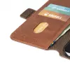 PhoneWallet Krusell para Samsung Galaxy S21+ vintage cognac — funda para móvil con cartera