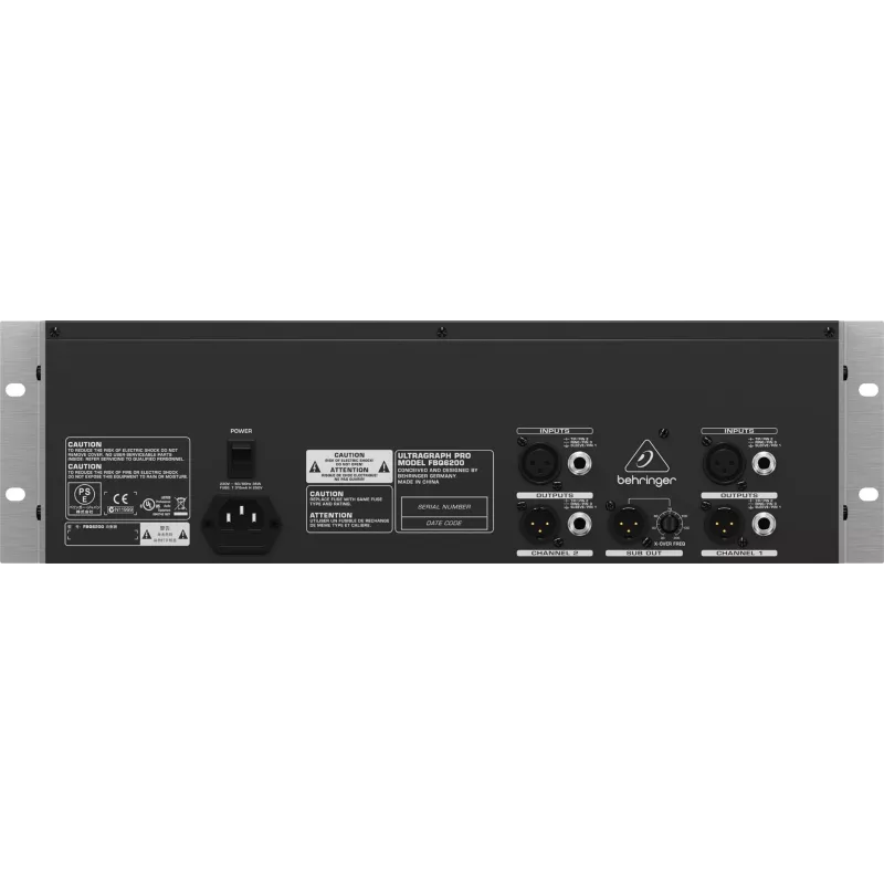 Behringer FBQ6200 Ecualizador de audio