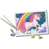 Set de pintar por números Ravensburger CreArt Rosa Unicornio pintura