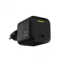 Cargador para dispositivos móviles Green Cell CHARGC06, USB-C 33W, Quick Charge 3.0, entrada AC 100–240V, negro