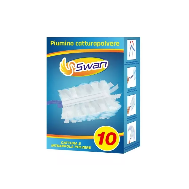 Set de plumero Beper C203PUL004 con 10 recambios — set de plumero de mano, cabezales de microfibra intercambiables