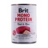 BRIT Mono Protein Beef & Rice - Alimento húmedo para perros - 400g