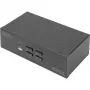 Switch KVM Digitus DS-12883 4 puertos Dual Display 4K HDMI USB