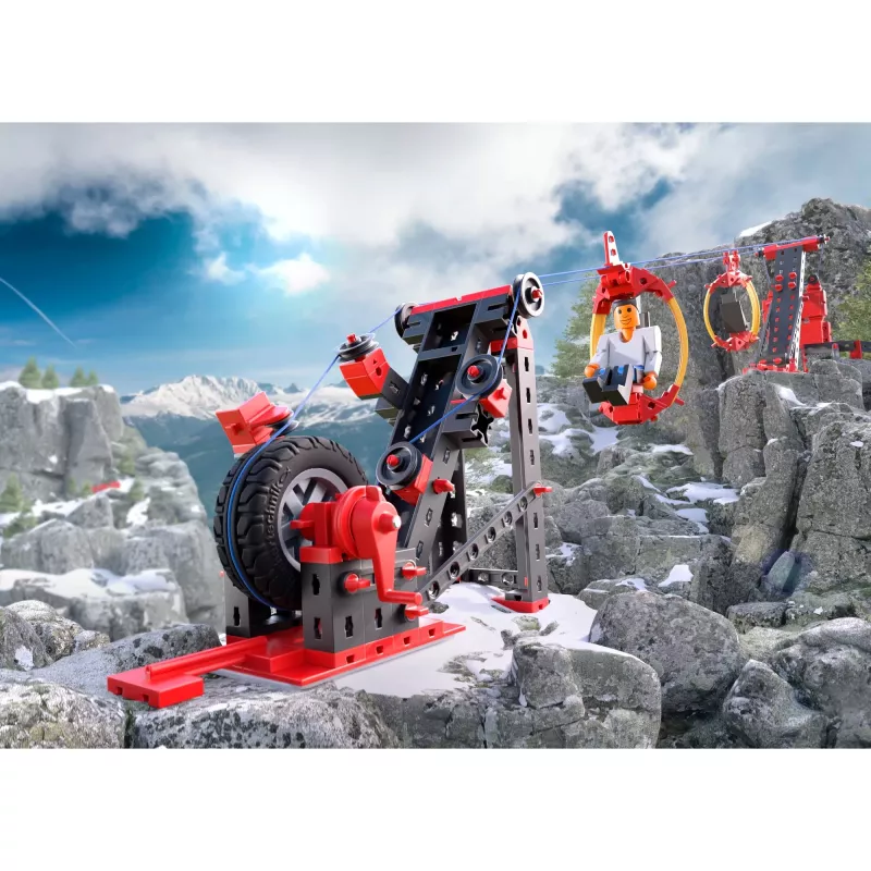 Fischer Advanced Seilbahn, juguete de construcción