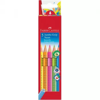 Lápices de colores Faber-Castell Jumbo GRIP