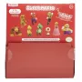 Backpack Buddies set de llaveros Paladone Super Mario CDU de 24 piezas – personajes surtidos, accesorio de coleccionista