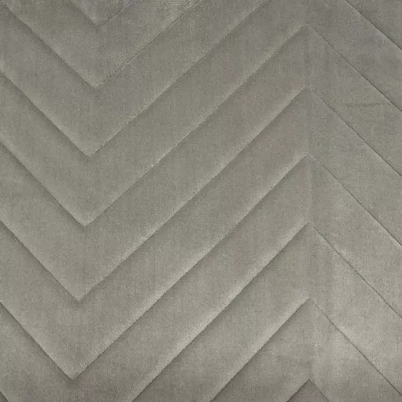 Alfombrilla de baño Beldray LA032647LGRYUFFEU7 Antibac Chevron espuma viscoelástica, antibacteriana, gris