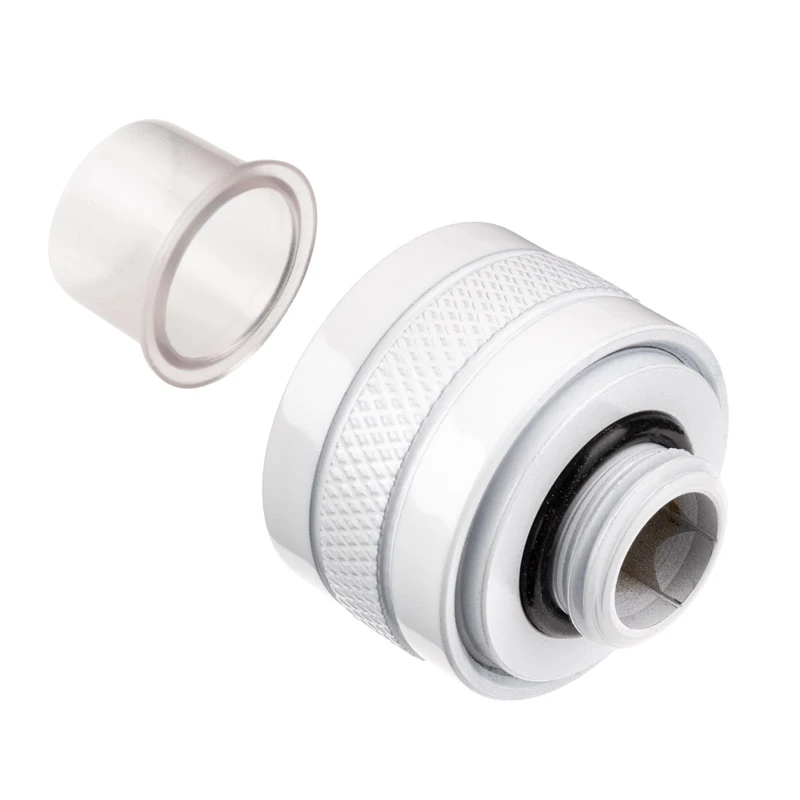 Alphacool Eiszapfen PRO 17484 conector para HardTube de 16 mm G1/4, blanco, 6 uds.