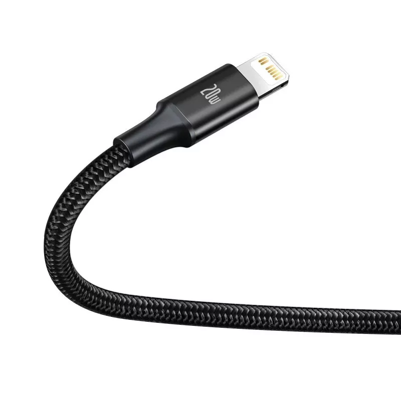 Cable USB Baseus Rapid 3 en 1 1,5 m USB-A USB-C/Micro USB-A/Lightning negro