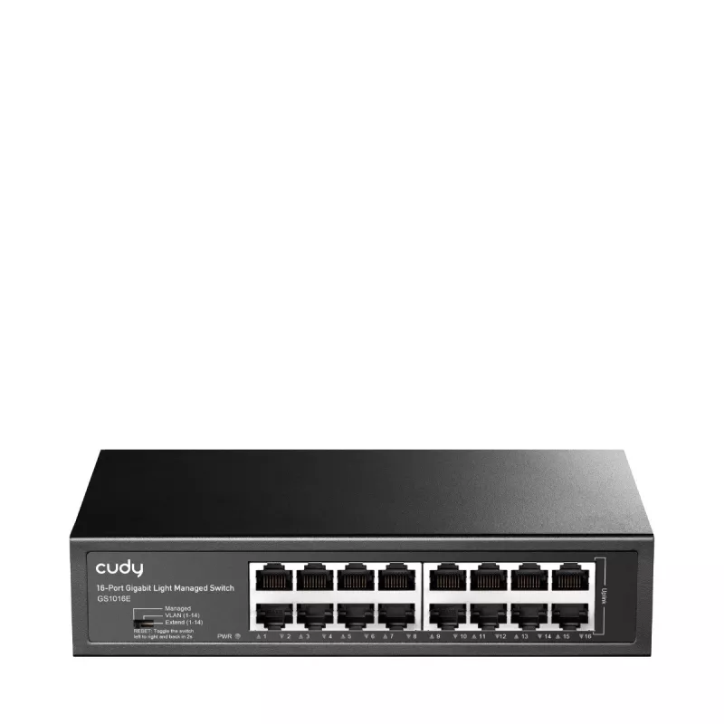 Switch Cudy GS1016E 16 puertos Gigabit Ethernet switch no gestionado, 16× 10/100/1000 Mbit/s