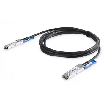 Cable DAC Digitus QSFP28 100G 3 m longitud de cable 3 m conexión QSFP28