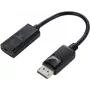 Renkforce Convertidor DisplayPort [1x conector macho DisplayPort – 1x conector hembra HDMI] Negro DisplayPort 1.2 23 cm (RF-5596324)