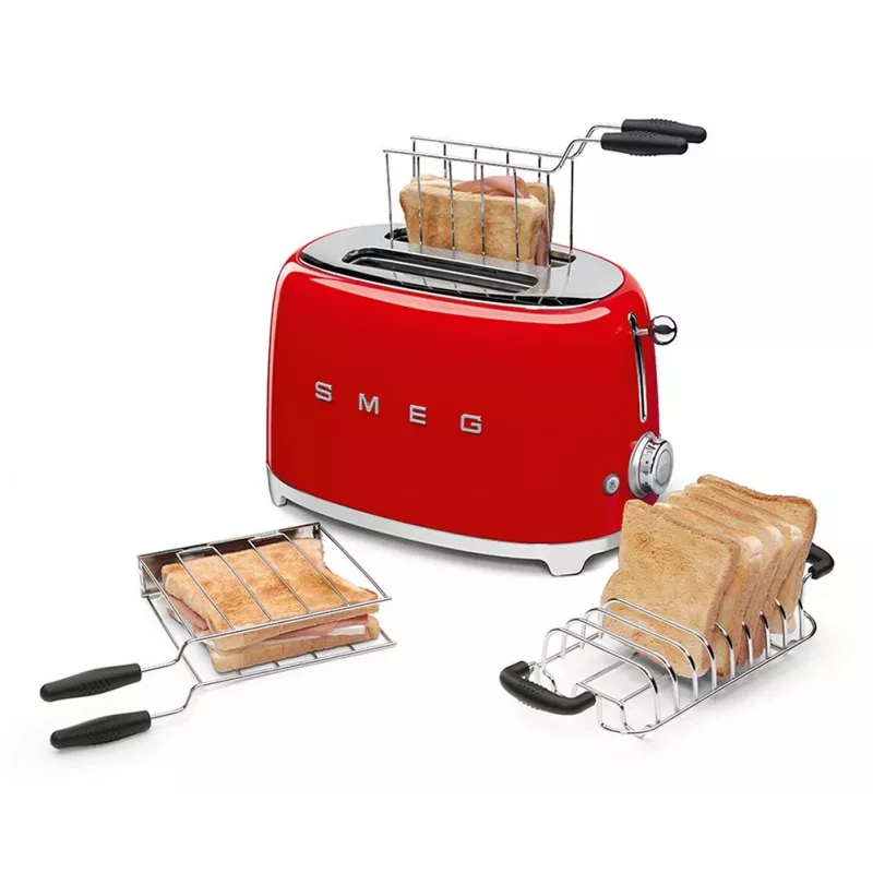 Smeg Tostadora 50's Style TSF01RDEU Rojo