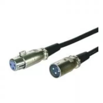 Microconnect XLRMF6 cable de audio 6 m XLR (3 polos) negro