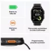 Apple Watch Ultra 3 GPS + Cellular 49mm Caja de titanio negro con Alpine Loop negra mediana