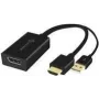 Alogic HDDPU-ACTV - DisplayPort - HDMI + USB - conector macho - conector hembra - 3840 x 2160 píxeles - 120 Hz