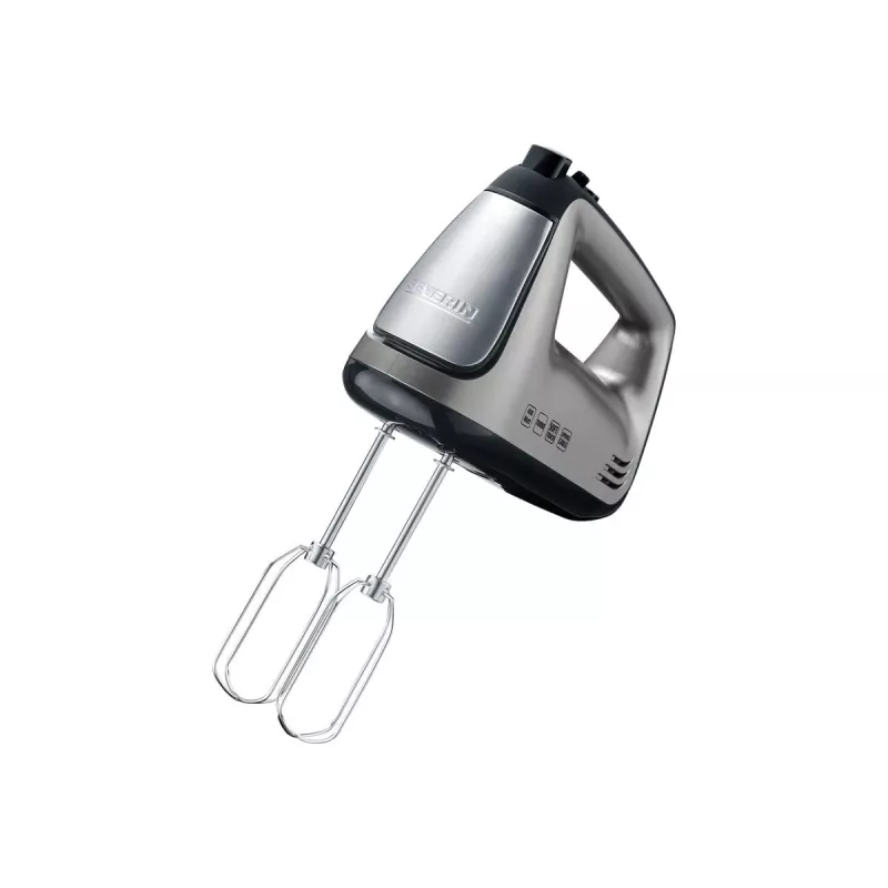 SEVERIN HM 3832 - batidora de mano - 400 W - gris metalizado/negro/acero inoxidable