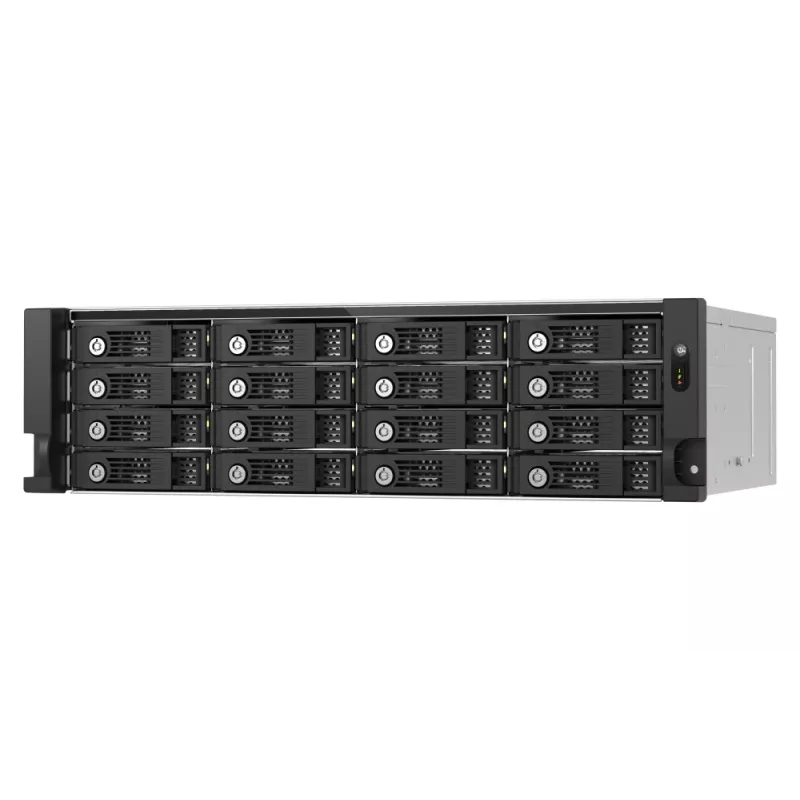 QNAP - TL-R1600PES-RP - Matriz de discos - 16 bahías (SATA-600 / SAS-3) SAS 12Gb/s (externo) montaje en rack 2U
