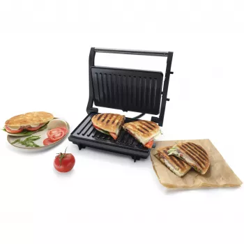 Parrilla de contacto Steba FG 10 GRILLINO 1800 W con placas antiadherentes