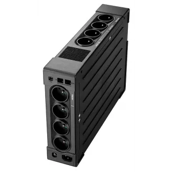 Sistema de alimentación ininterrumpida EATON Ellipse PRO 1600 FR, line-interactive 1,6 kVA / 1000 W, torre, 8 tomas Type E, LCD
