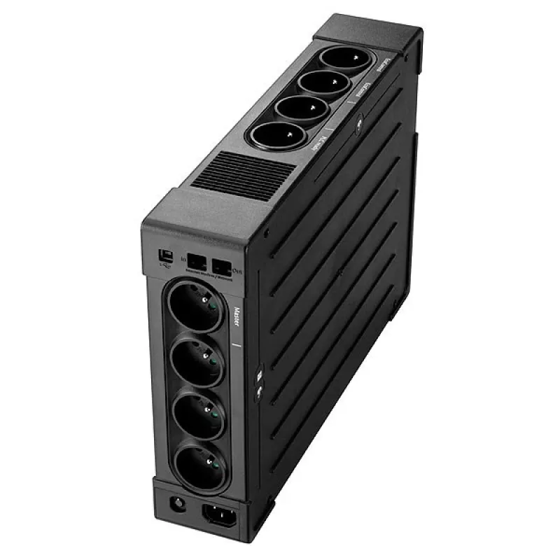 Sistema de alimentación ininterrumpida EATON Ellipse PRO 1600 FR, line-interactive 1,6 kVA / 1000 W, torre, 8 tomas tipo E, LCD
