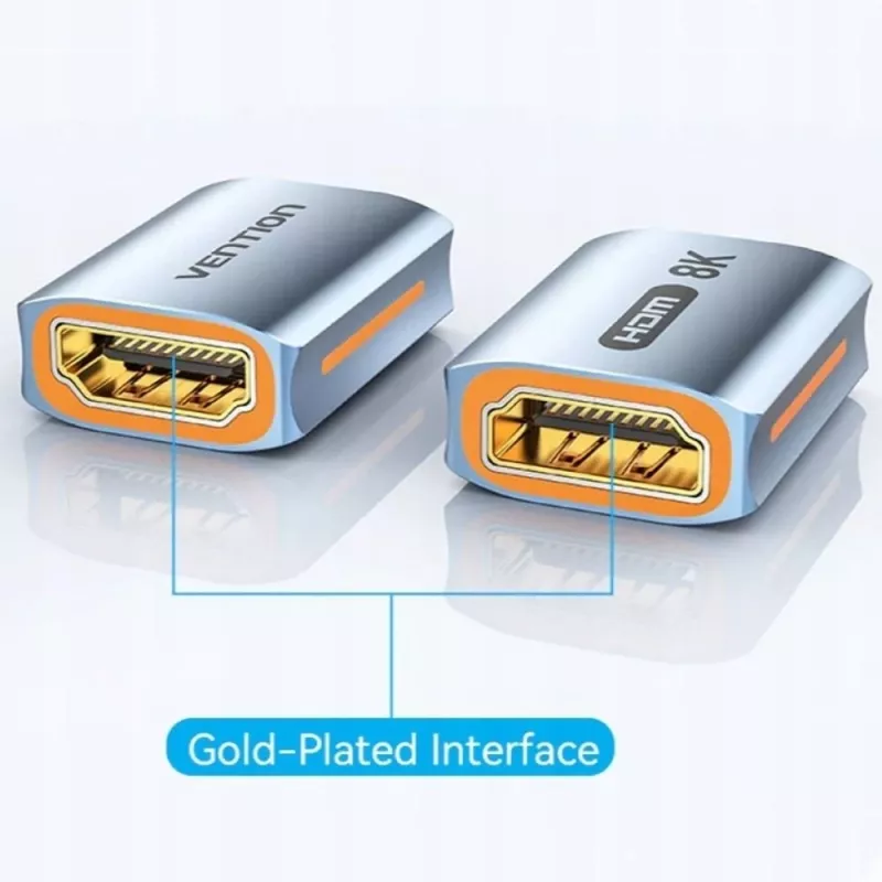 Adaptador Vention HDMI a HDMI 8K@60Hz aluminio