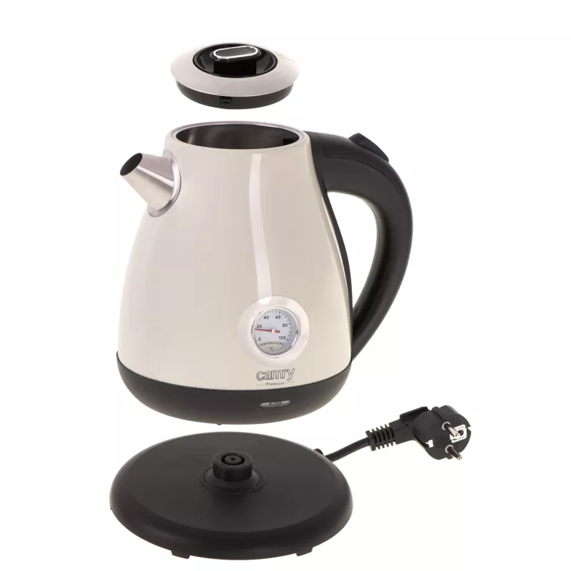 Hervidor de agua crema CAMRY CR 1344c