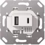 Fuente de alimentación USB Gira 2f Type-A/C empotrable blanca 234900 (234900)
