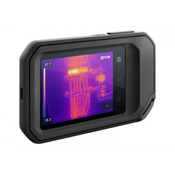 Cámara termográfica FLIR C-5 negra pantalla integrada 160 x 120 píxeles