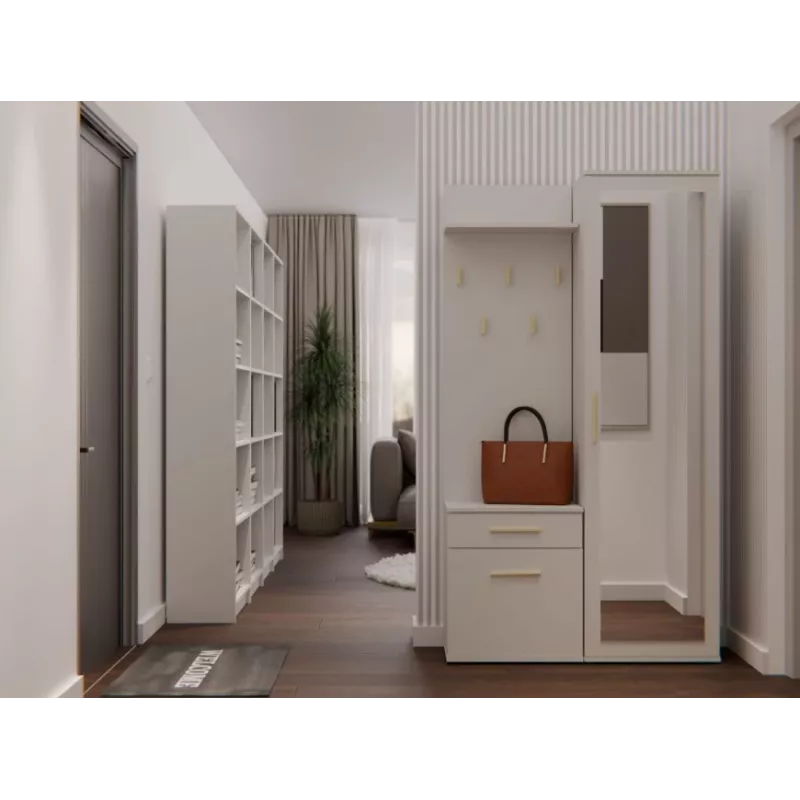 Módulo superior de recibidor e shop GARDEROBA DUO KASZMIR — módulo de armario modular