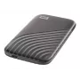 SSD externo | WESTERN DIGITAL | My Passport | 1TB | USB-C | Velocidad de escritura 1000 MB/s | Velocidad de lectura 1050 MB/s | WDBAGF0010BGY-WESN