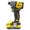 Stanley SFMCF830D2K-QW atornillador de impacto sin escobillas, 2×2,0 Ah, 3200 rpm, negro/amarillo