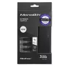 Fuente de alimentación Qoltec 52415 compatible con Samsung Sony 65 W | 3 conectores | +cable de alimentación