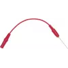 KS Tools 150.1674 Adaptador de hembra de 4 mm a punta de prueba de aguja, rojo