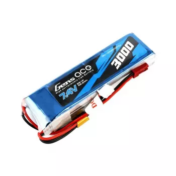 Batería Gens Ace 3000mAh 7,4V 1C 2S1P LiPo