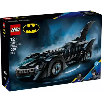 Set de construcción LEGO DC Super Heroes Batman Forever Batmóvil 76304 — 909 piezas, 1 minifigura, edad recomendada 12+
