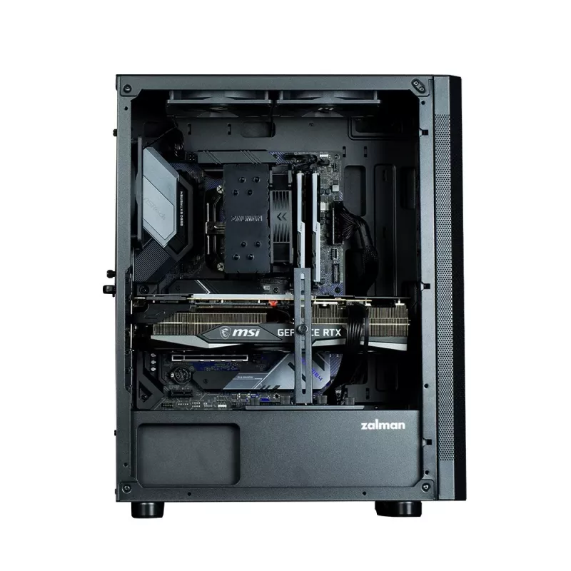 Caja de PC I4 ATX Mid Tower 6 ventiladores