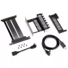 CableMod soporte PCI-e vertical, edición PCI-e 4.0, HDMI + DisplayPort, negro