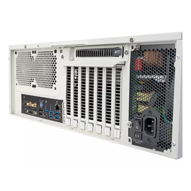 Silverstone SST-FLP01W Caja de ordenador HTPC Blanca