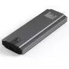 Carcasa | caja NV2271 para disco M.2 SSD | SATA | NVMe | USB-C | 2TB