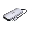 Hub USB-C Unitek D1122A01 con 2x HDMI 4K y 100W Power Delivery