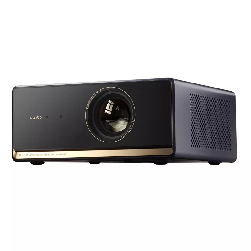 Proyector WANBO X5 Pro — 1100 lúmenes ANSI, LCD, 1080p (1920x1080), 16:9, HDR10, Google TV, azul