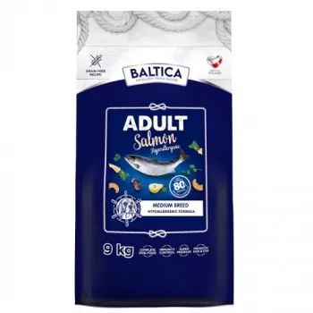 BALTICA Excellent Hypoallergenic Adult razas medianas Salmon - Pienso para perros - 9 kg